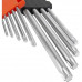 Набор ключей шестигранных AV Steel AV-369109 Г-образных, 9 предметов