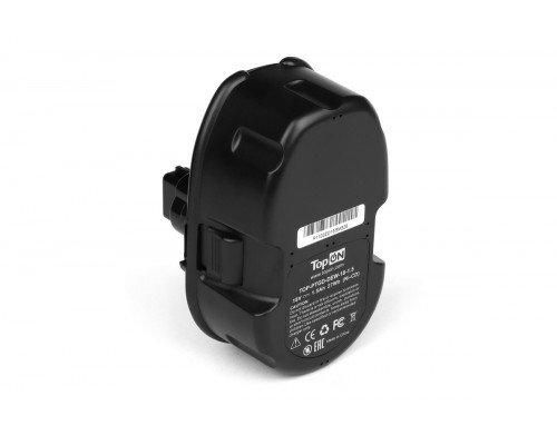 Аккумулятор TopON для DeWalt DE 18В, 1.5Ah (Ni-Cd) TOP-PTGD-DEW-18-1.5