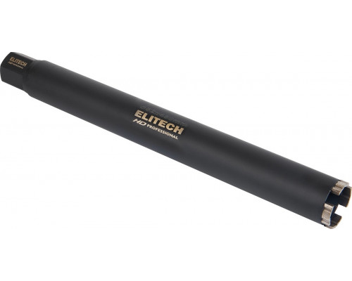 Алмазная коронка для мокрого сверления ELITECH 1110.011400 HD с охлажденем, 52х450, 1 1/4