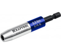 Магнитный держатель KRAFTOOL FIX-TORQ 0.9 для бит, динамометрический 64035-0.9