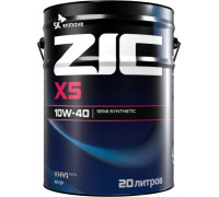 Масло моторное ZIC X5 10W40 20 л 192622