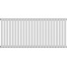 Радиатор отопления ROYAL THERMO Shift Q30 C2050-24 секц. RAL9016 дизайнерский НС-1631295