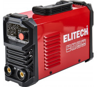 Сварочный инвертор ELITECH АИС 200 ЖК MMA 204745