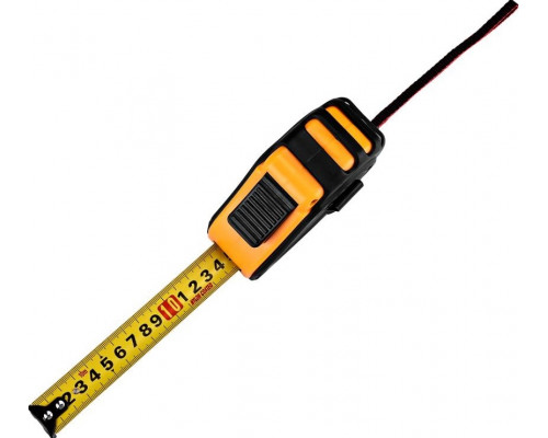 Рулетка DEKO LT06-1 10 м × 25 мм с магнитным зацепом 083-2056