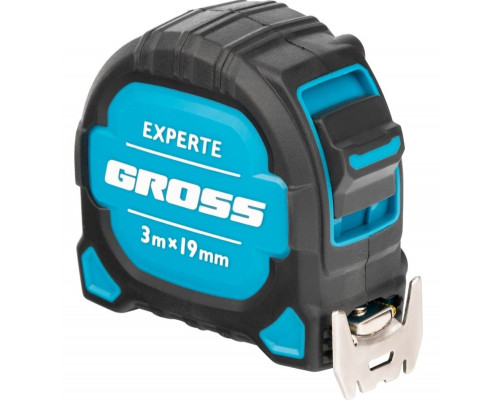 Рулетка GROSS 32574 Experte, 3 м x 19 мм