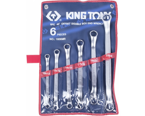 Набор ключей накидных KING TONY 6 предметов 1606MR 1606MR