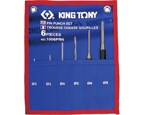 Набор выколоток KING TONY 6 предметов 1006PRN 1006PRN