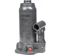 Домкрат бутылочный СОРОКИН 3.5 (6 т - 200/385 мм) (серый)