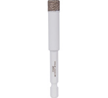 Сверло алмазное DIAM 10x35x1/4 HEX-E Extra Line V-TECH (в спекание) 320327