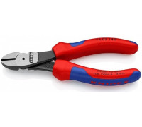 Бокорезы KNIPEX KN-7402140SB особо мощные, 140 мм, 2-комп. ручки