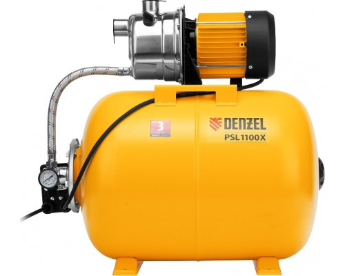 Установка для водоснабжения Denzel PSL1100X 3600 л/ч с ресивером 50 л 97311