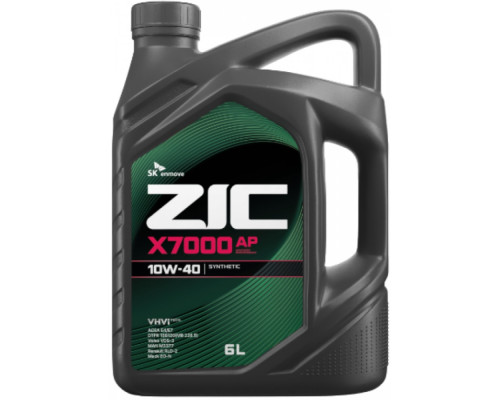 Масло моторное ZIC X7000 AP 10W40 6 л 172606