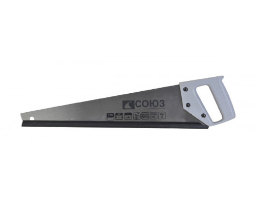 Ножовка по дереву СОЮЗ 1060-14-450С 450мм, 5tpi, 2d