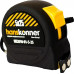 Рулетка HANSKONNER HK2010-01-5-25 с противоударным корпусом softtouch