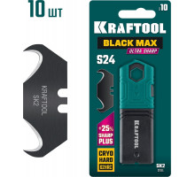 Лезвие для ножа KRAFTOOL BlackMax-S24 10 шт. 09628-S10