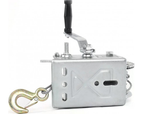 Лебедка барабанная ручная PATRIOT WH 1100 B, 1100 кг, трос 8 м