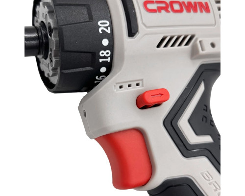 Дрель-шуруповерт аккумуляторная Crown CT21129HQX-2 BMC