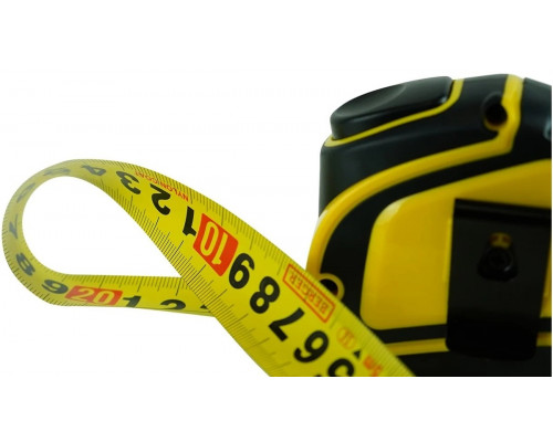 Рулетка BERGER BG1757 ударопрочная с автостопом 3 м × 19 мм
