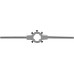 Плашкодержатель P.I.T. AMED07-1214 M12-M14(38x14)мм