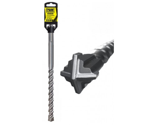 Бур SDS-Max ГРАНИТ Quadro-X 20x320/200 820320