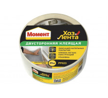 Двусторонняя монтажная лента МОМЕНТ 1690071 25 м Б0023005