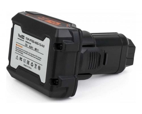 Аккумулятор TopON для AEG l1240 12В 4.0ah (li-ion) TOP-PTGD-AEG-12-4.0