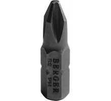 Бита для заворачивания BERGER BG2366 PH1x25мм, 2 шт, S2