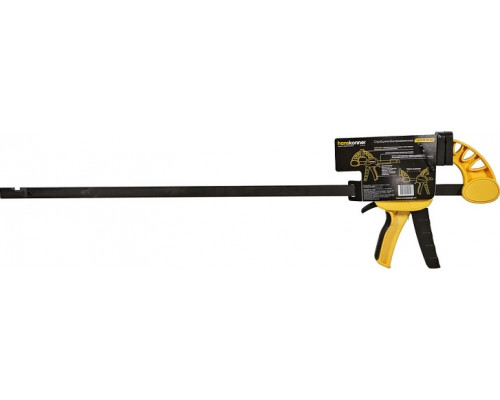 Струбцина быстрозажимная HANSKONNER HK1078-08-60, 600 мм