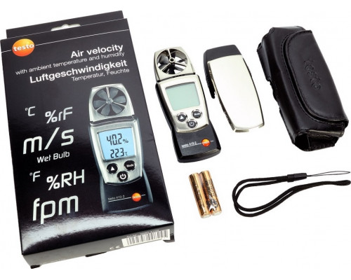 Измеритель скорости потока воздуха Testo 410-2 с поверкой 0560 4102/001