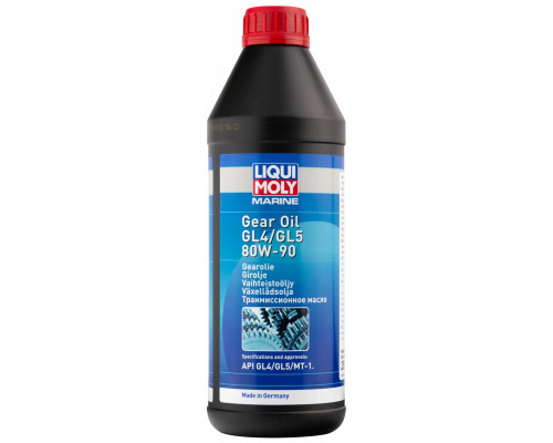 Масло трансмиссионное LIQUI MOLY 80W 90 Marine Gear Oil 1 л для водной техники 25069 25069