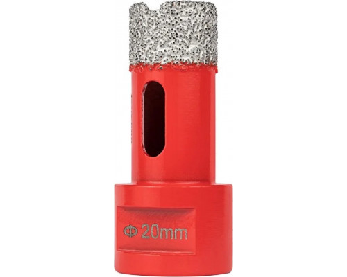Алмазная коронка для мокрого сверления DLT 0493 по керамограниту Ceramic Pro, 20мм