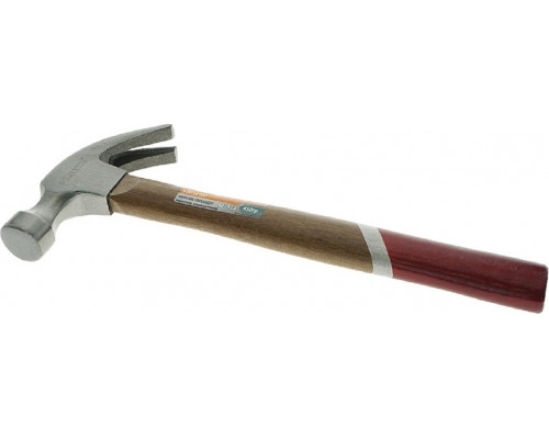 Молоток Sturm 1010-82-WD0450 гвоздодер, деревянная рукоятка, 450гр.