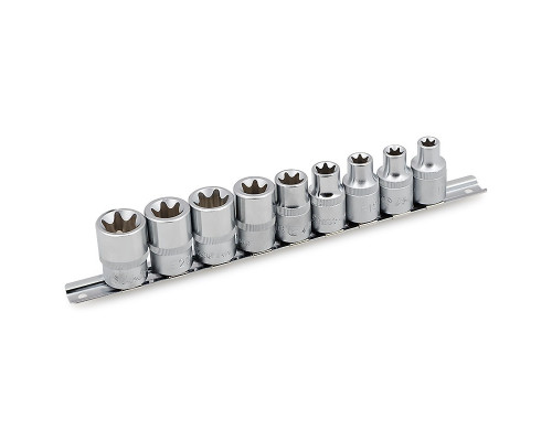 Набор головок 1/2" HANS 46410-9C E-Star E10-E24, 9 предметов