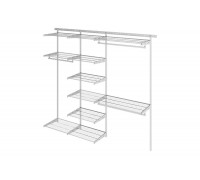Гардеробная система ПРАКТИК HOME Max G210 белая S70199919001