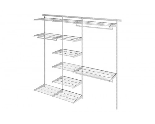 Гардеробная система ПРАКТИК HOME Max G210 белая S70199919001