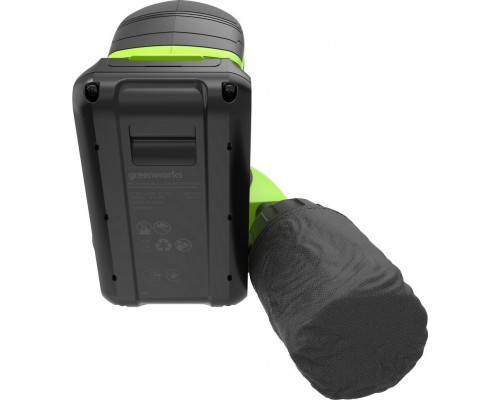 Виброшлифмашина эксцентриковая аккумуляторная GREENWORKS OS325 24V, АКБ 2Ач и ЗУ 3100907CUA