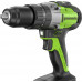 Дрель-шуруповерт аккумуляторная GREENWORKS GD24DD60 ударная, 24V, АКБ 4Ач и ЗУ 3704107CUB