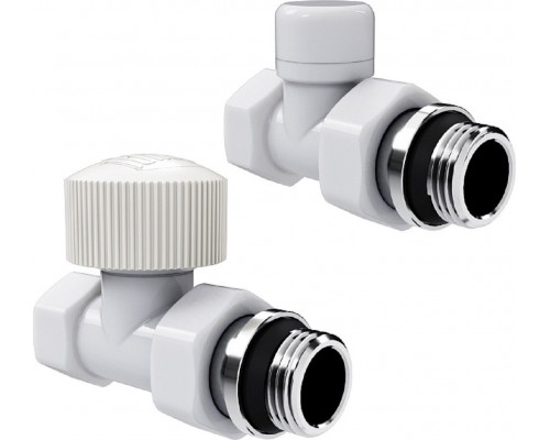 Набор термостатический ROYAL THERMO RATVDP11212WH прямой Design 1/2