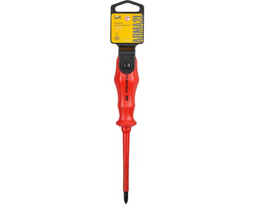 Отвертка диэлектрическая PHILIPS IEK ARMA2L 3 Ph0х100мм K2 1000B A2L3-SC30-K2-PH-20-100