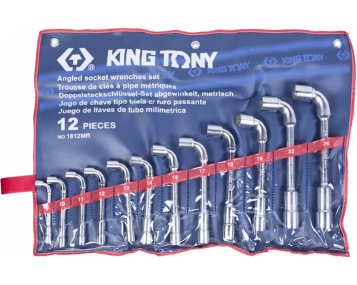 Набор Г-образных ключей KING TONY 1812MR, 12 предметов