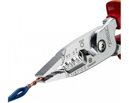 Инструмент для удаления изоляции KNIPEX KN-1376200ME с диэлектрическими ручками