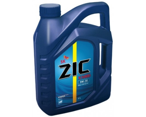 Масло моторное ZIC X5000 5W30 6 л 172663