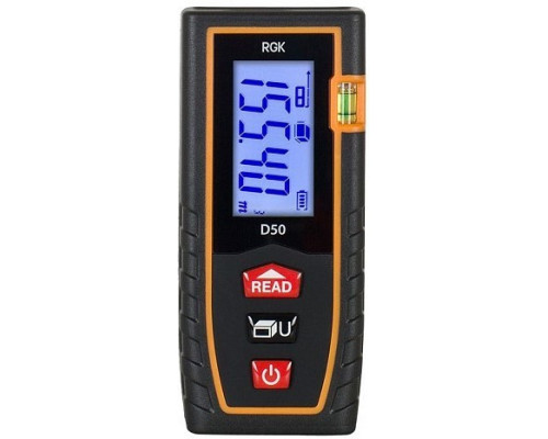 Лазерный дальномер RGK D50 с поверкой 755634