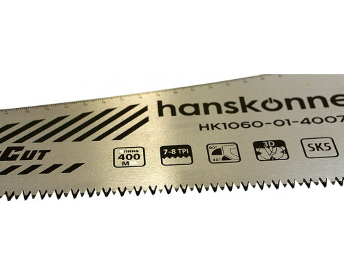 Ножовка по дереву HANSKONNER HK1060-01-4007 400мм, чистый рез