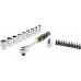 Набор головок 1/2" STANLEY FMMT82681-0 с храповым механизмом FatMax 120 зубцов и битами