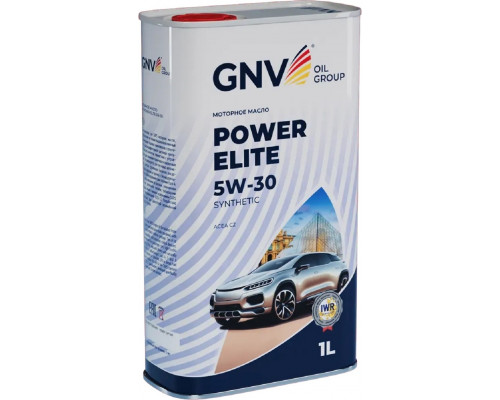 Масло моторное GNV Power Elite 5W30 Synthetic 1 л (металл. канистра) GPE1M12080018230530001
