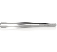 Пинцет KNIPEX KN-920107 позиционный, 143 мм, гладкие губки 90°