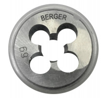 Плашка BERGER BG1006 метрическая M8х1,25 мм, внешний d 25 мм