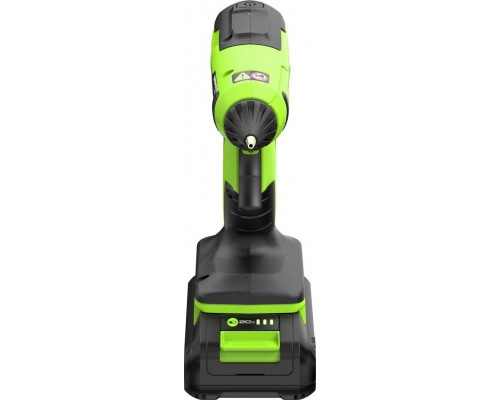 Пистолет клеевой аккумуляторный GREENWORKS G24GLG 24V, АКБ 2Ач и ЗУ 3502207CUA
