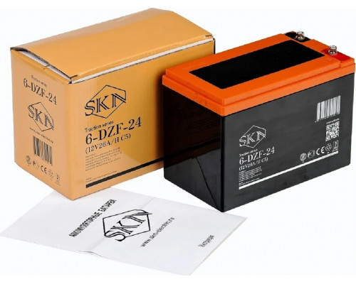 Аккумулятор SKN 6-DZF-24 тяговый 12V 26A/H C5